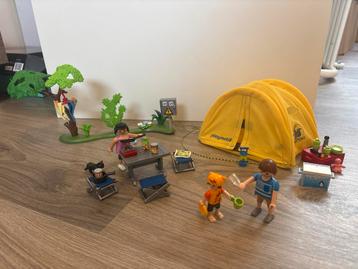 Playmobil Kampeer vakantie met tent - set 5435 beschikbaar voor biedingen