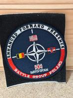 NATO Patch, Ophalen of Verzenden, Landmacht, Overige gebieden, Embleem of Badge