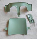 Stokke tripp trapp babyset zacht groen met nieuwe gliders, Ophalen of Verzenden, Zo goed als nieuw, Meegroeistoel