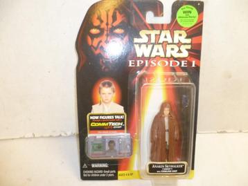 Star Wars Hasbro 1999 Anakin Skywalker met Comm Tech Chip.   beschikbaar voor biedingen