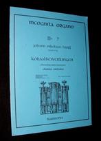 Incognita Organo - Deel 7 - Johann Nikolaus Hanff - Koraalbe, Muziek en Instrumenten, Bladmuziek, Orgel, Gebruikt, Ophalen of Verzenden