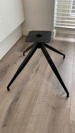 Zwart poedercoat stoelpoot / stoelonderstel (38cm hoog), Ophalen, Zo goed als nieuw, Zwart, Eén
