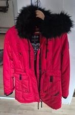 Navahoo rode winterjas maat L, Ophalen, Zo goed als nieuw, Maat 38/40 (M), Rood