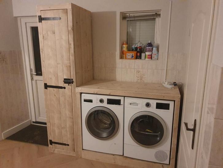 Wasmachine kast, Witgoed en Apparatuur, Wasmachines, Zo goed als nieuw, 1200 tot 1600 toeren, Ophalen of Verzenden