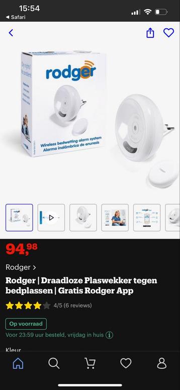 Rodger Plaswekker + 3 Onderbroeken beschikbaar voor biedingen