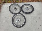 Brommer/Snorfiets Chrome Wielen Onbekend 17 inch, Fietsen en Brommers, Brommeronderdelen | Puch, Frame, Gebruikt, Ophalen of Verzenden