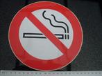 grote sticker verboden te roken niet anti sigaretten tabak, Verzamelen, Verzenden, Zo goed als nieuw, Overige typen