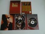 Box met 3 originele DVD's van The Godfather, Vanaf 16 jaar, Ophalen, Zo goed als nieuw, Thrillers en Misdaad