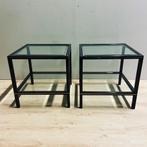 OPRUIMING Set Jaren 70 regency tafels Pierre Vandel Paris, Ophalen, Gebruikt, 50 tot 100 cm, 50 tot 100 cm