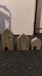 25 de Troubadour huisjes kaarsen set steen, Ophalen of Verzenden, Zo goed als nieuw