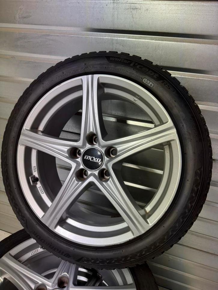 17” Oxxo winterset 5x112 o.a. VAG 205/50R17 Hankook, Auto-onderdelen, Banden en Velgen, Banden en Velgen, Winterbanden, 17 inch
