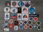 Oude stickers luchtmacht,marechaussee,landmacht,mariniers, Verzamelen, Ophalen of Verzenden