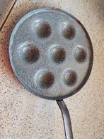 Emaille poffertjes pan, Ophalen of Verzenden, Overige materialen