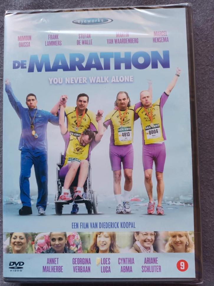 De Marathon DVD - Nieuw in verpakking!, Cd's en Dvd's, Dvd's | Komedie, Nieuw in verpakking, Actiekomedie, Alle leeftijden, Ophalen of Verzenden