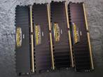 32GB (4x8GB) Corsair Vengeance LPX DDR4 RAM 3000MHz CL15, Gebruikt, 32 GB, DDR4, Ophalen of Verzenden