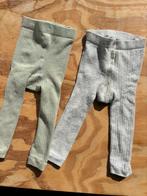 2 rib leggings mt 62 68 H&M, Ophalen of Verzenden, Gebruikt, Jongetje of Meisje, Broekje