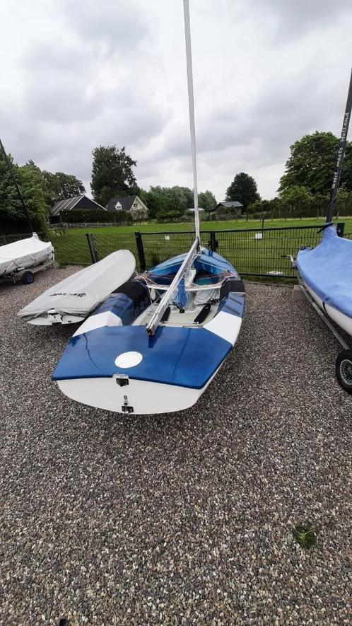Finn jol Devoti 2436, Watersport en Boten, Open zeilboten, Gebruikt, Overige typen, 3 tot 6 meter, Polyester, Geen motor, Overige brandstoffen