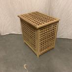 Wasmand / opbergkist - massief teakhout - bij TTM Wonen, Minder dan 50 cm, 50 tot 100 cm, 50 tot 75 cm, Www.ttmwonen.nl