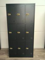 Lockerkast 9-deurs, Ophalen, Nieuw, Gemoffeld staal