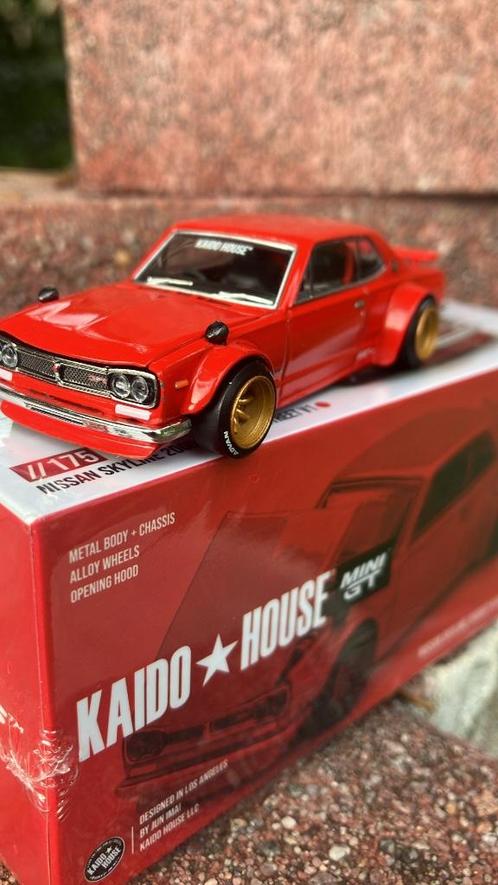 Mini GT Kaido house Nissan skyline street, Hobby en Vrije tijd, Modelauto's | Overige schalen, Nieuw, Auto, Ophalen
