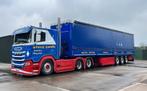 TEKNO  SCANIA NEXT GEN MET 3 ASSIGE HUIFOPL STEVE SWAIN, Hobby en Vrije tijd, Modelauto's | 1:50, Ophalen of Verzenden, Nieuw