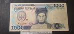 Indonesië 1000 Rupiah 1987 -P124a UNC, Postzegels en Munten, Bankbiljetten | Azië, Ophalen of Verzenden, Zuidoost-Azië, Los biljet