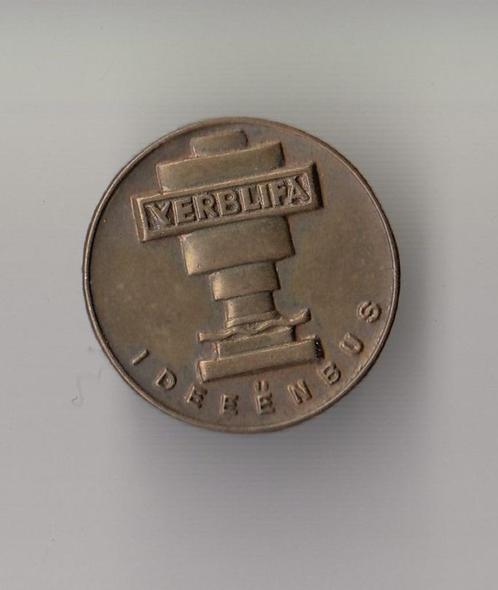 Krommenie Verblifa blikfabriek knoop Ideeenbus, Verzamelen, Speldjes, Pins en Buttons, Gebruikt, Speldje of Pin, Overige onderwerpen