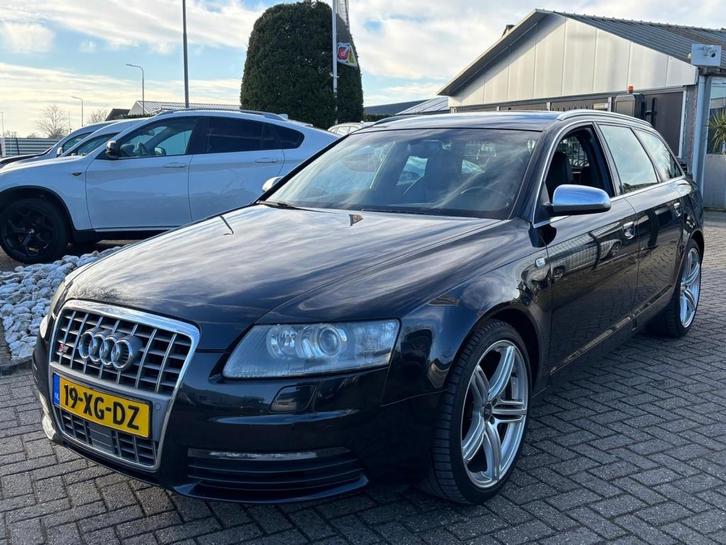 Audi S6 Avant 5.2 FSI V10 Zwart 2007 Youngtimer BTW, Auto's, Audi, Bedrijf, S6, ABS, Airbags, Airconditioning, Alarm, Boordcomputer