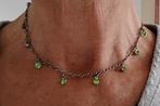 Konplott, by miranda ko, halsketting, smaragd groen, Sieraden, Tassen en Uiterlijk, Ophalen of Verzenden, Zo goed als nieuw, Groen