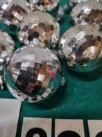 kerstballen zilver gliter 11 stuks [a890/2], Ophalen of Verzenden