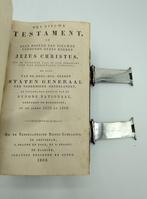 Bijbel met dubbele zilveren sloten, 1818, Antiek en Kunst, Antiek | Boeken en Bijbels, Verzenden, Bijbel