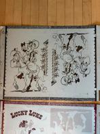 4x unieke drukplaten van lucky luke de verloofde van, Meerdere stripboeken, Ophalen of Verzenden