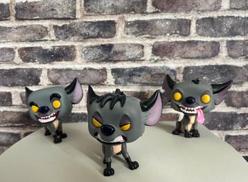 Funko pops ,Lion king, hyenas. beschikbaar voor biedingen