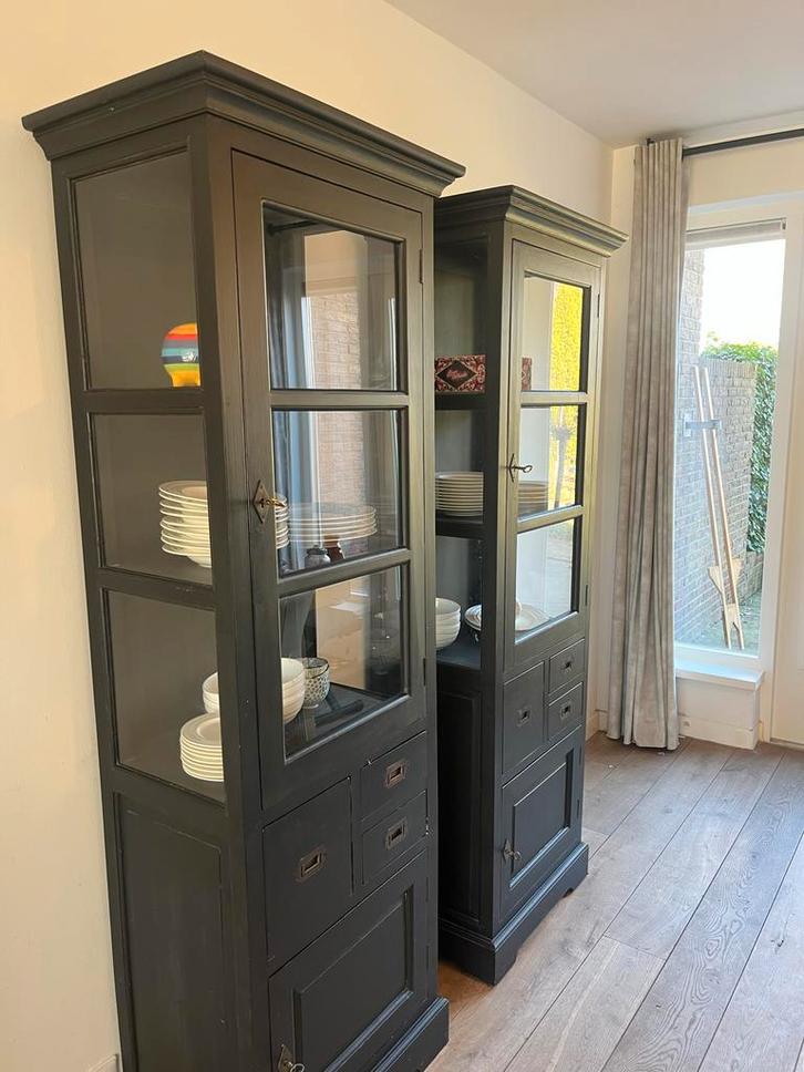 Twee Servieskasten van Mart Kleppe, Huis en Inrichting, Kasten | Vitrinekasten, Zo goed als nieuw, 150 tot 200 cm, 50 tot 100 cm