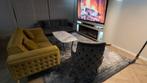 Bank 3 personen 2x ,salontafel, fauteuil, eettafel met 6stoe, Huis en Inrichting, Ophalen of Verzenden, Zo goed als nieuw