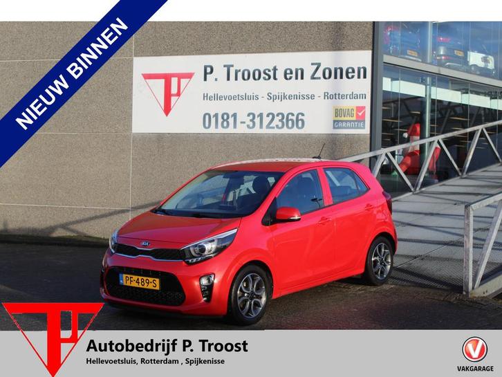 Kia Picanto 1.0 CVVT First Edition Navigatie/Applecarplay/Ac, Auto's, Kia, Bedrijf, Te koop, Picanto, ABS, Airconditioning, Alarm
