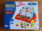 Cijfers en letters magnetisch leerbord, Kinderen en Baby's, Speelgoed | Educatief en Creatief, Ophalen, Zo goed als nieuw, Puzzelen