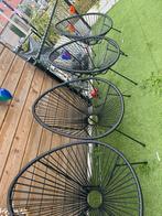 6 stevige tuinstoelen, Tuin en Terras, Tuinstoelen, Ophalen, Zo goed als nieuw
