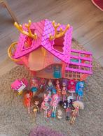Enchantimals herten huis en veel.poppetjes, Kinderen en Baby's, Speelgoed | Poppenhuizen, Ophalen, Zo goed als nieuw, Poppenhuis