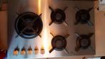 Inbouw ATAG gaskookplaat met wokbrander (80 cm), Witgoed en Apparatuur, Kookplaten, 5 kookzones of meer, Gebruikt, Inbouw, Ophalen