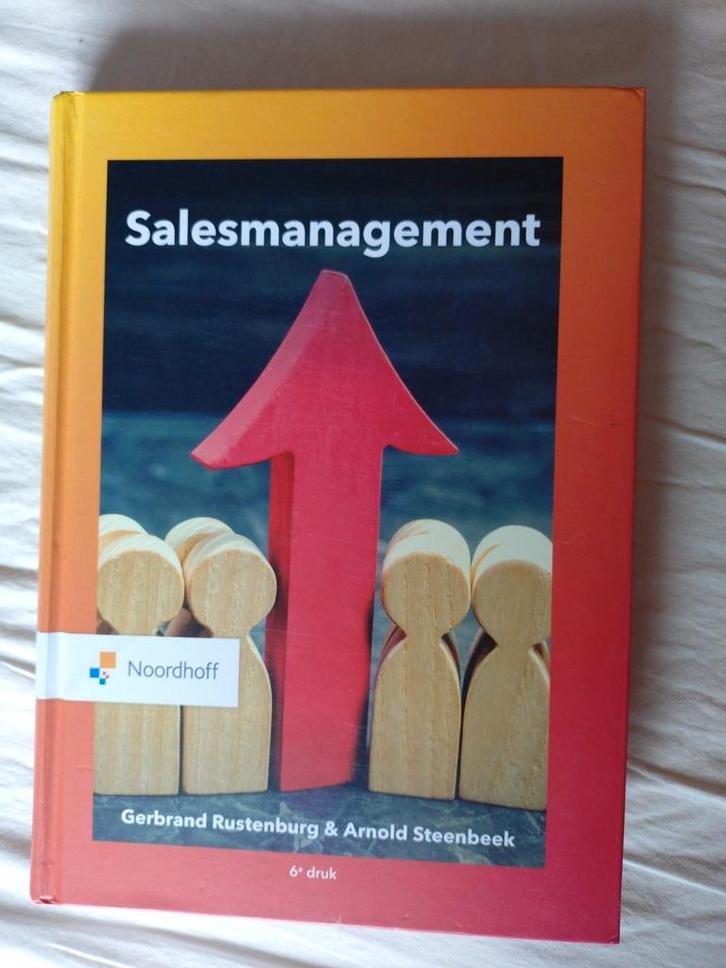 Arnold Steenbeek - Salesmanagement HBO TBK, Boeken, Studieboeken en Cursussen, Nieuw, HBO, Ophalen of Verzenden