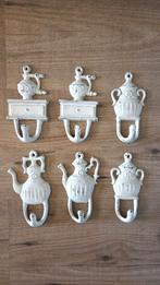 Metalen haken, Huis en Inrichting, Keuken | Keukenelementen, Minder dan 50 cm, Wit, Ophalen of Verzenden, Zo goed als nieuw