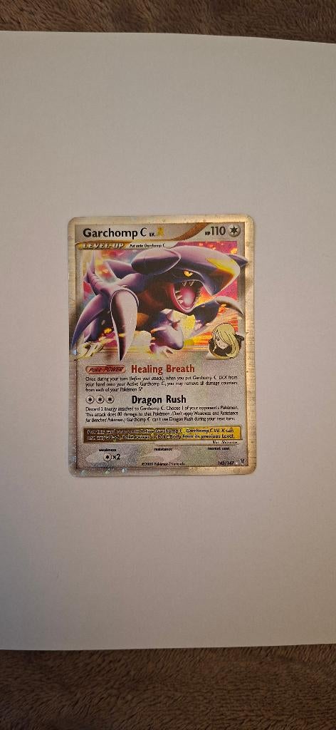 Garchomp C Lv.X 145 Supreme Victors, Ophalen of Verzenden, Zo goed als nieuw, Losse kaart, Foil