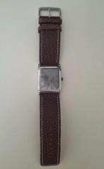 Lederen horlogeband Claudio Calli 28 mm (incl. horloge), Ophalen of Verzenden, Staal, Leer, Overige merken