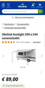 Luifel 300 cm  caravan - voortent - auto, Ophalen of Verzenden, Zo goed als nieuw