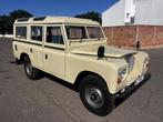 Land Rover 109, 9 zit, oldtimer, apk ok, in prachtige staat, Auto's, Land Rover, Zwart, Beige, Bedrijf