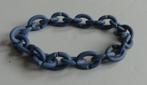 Trollbeads X Jewellery: BLAUWE ARMBAND (22 schakels) €4,00, -, -, Zo goed als nieuw, Trollbeads