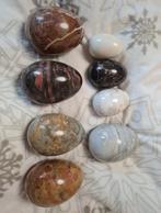 8 natuur stenen eieren, Ophalen of Verzenden, Zo goed als nieuw