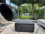 HK living hocker grijs canvas, Ophalen, 75 tot 100 cm, Zo goed als nieuw, 75 tot 100 cm