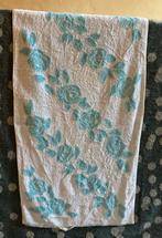 Jorzolino Handdoek - Blauw Bloemenpatroon, Ophalen of Verzenden, Gebruikt, Blauw, Handdoek